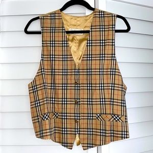 Burberry Vest Top - Vintage